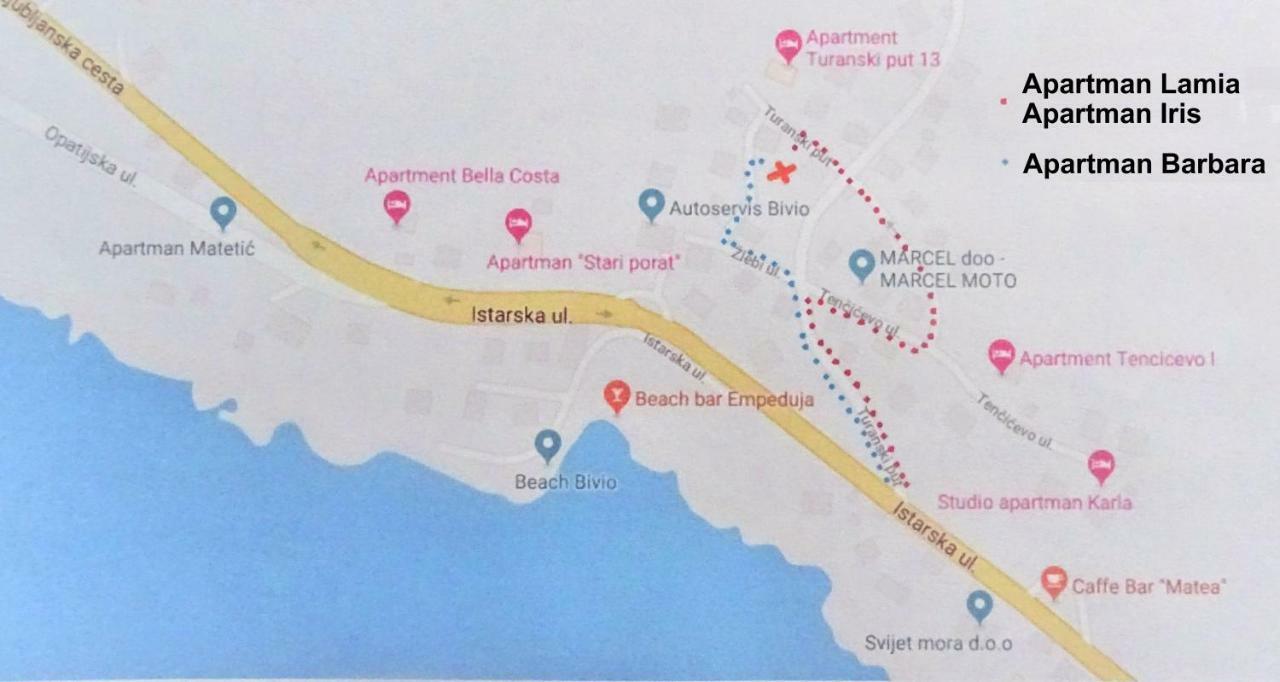 Apartman Iris S Terasom Rijeka Buitenkant foto